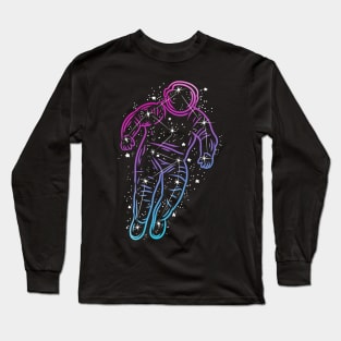 astronaut constellation Long Sleeve T-Shirt